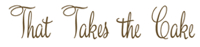 That Takes the Cake Logo pic